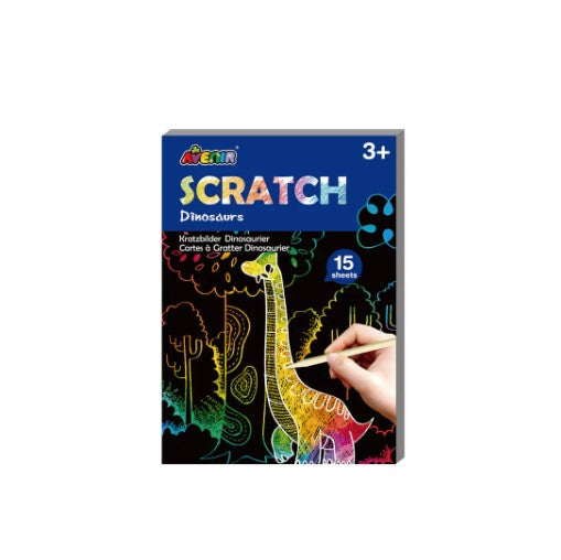 Mini Scratch Dinosaurios