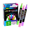 Marcadores Acrilico 3mm - x12 Special Colors Life Of Colour