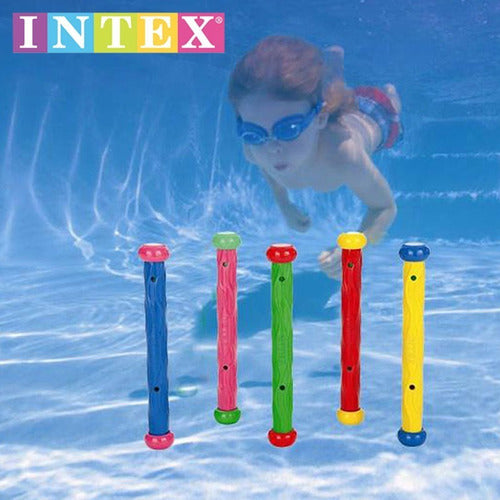 Intex - juegos palos acuáticos