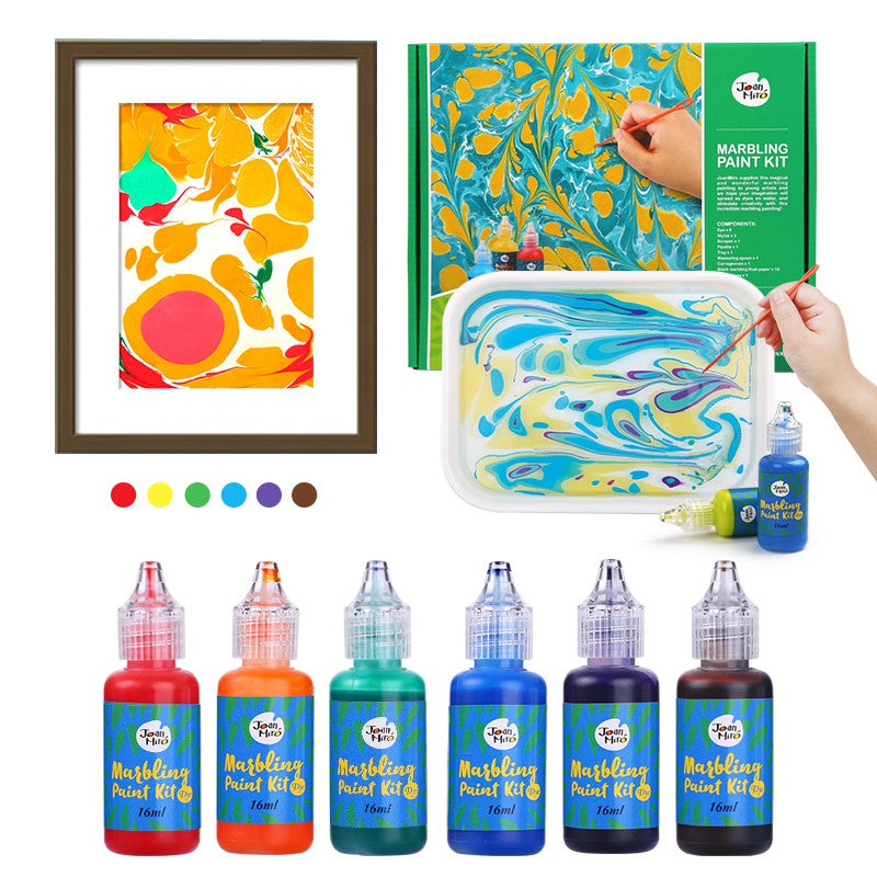 Marbling Paint Kit - Marmoleado mágico 6 colores
