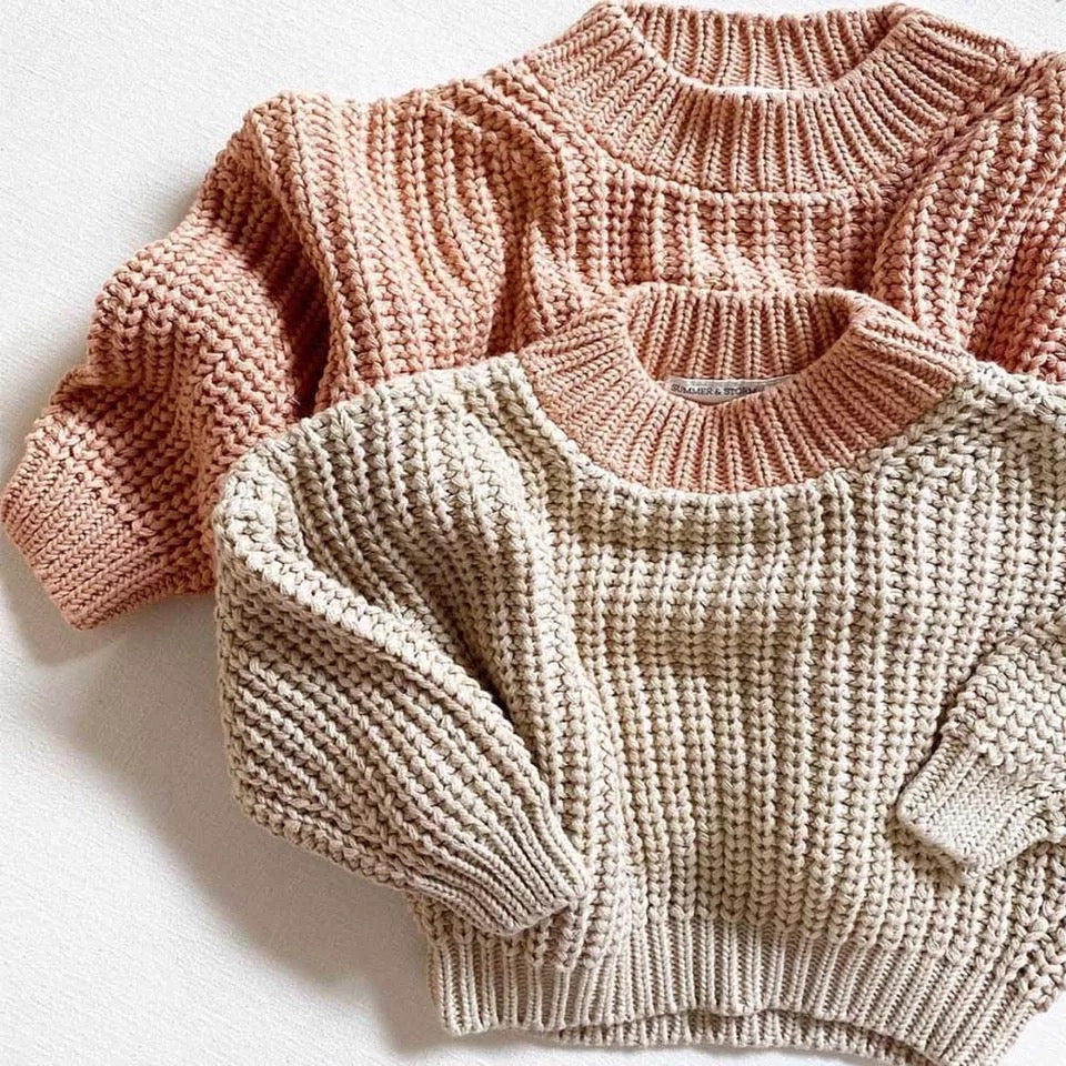 Sweater tejido chunky